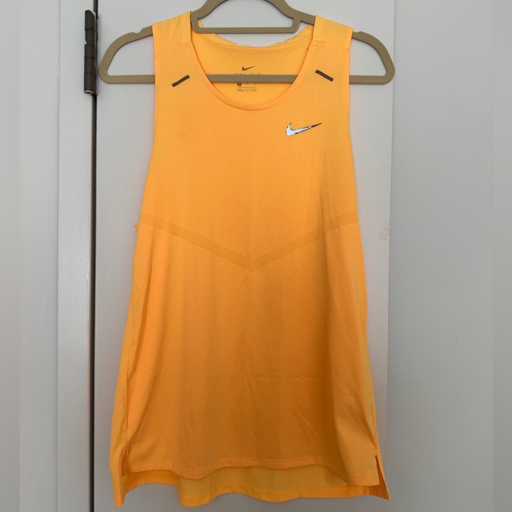 Nike Men’s Yellow Dri Fit Tank Top
